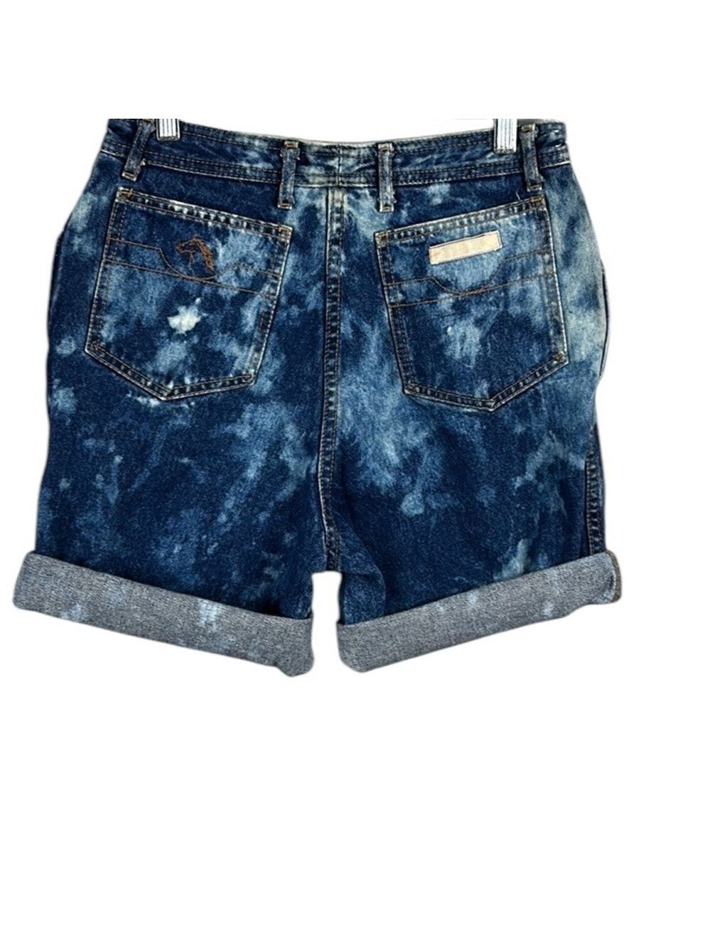 Jordache Vintage Custom Dyed Cut Off Shorts Size 6